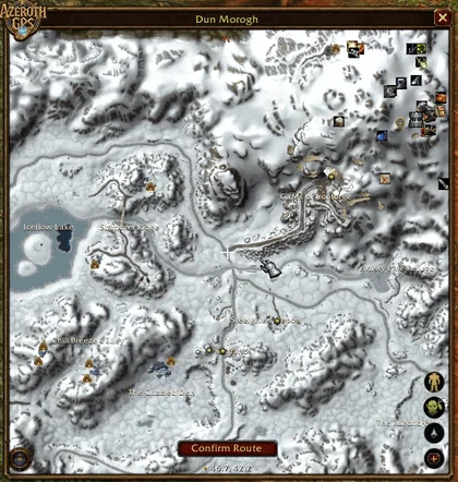 Stormwind to Dun Morogh: the walk to the Deeprun Tram, the tram, the detour to Ironforge's flight master